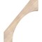 Ekena Millwork 5 1/2"W x 28"D x 34"H Westlake Smooth Knee Brace, Douglas Fir BRC06X28X34WTL00SDF - alternate 4